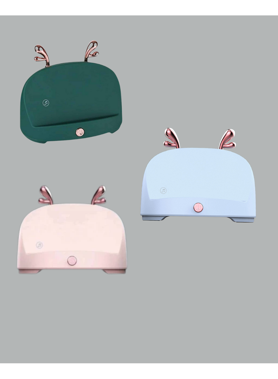 Kablosuz İndüksiyonlu Telefon Tutucu ve Stereo Hoparlör – Şık ve Fonksiyonel Tasarım