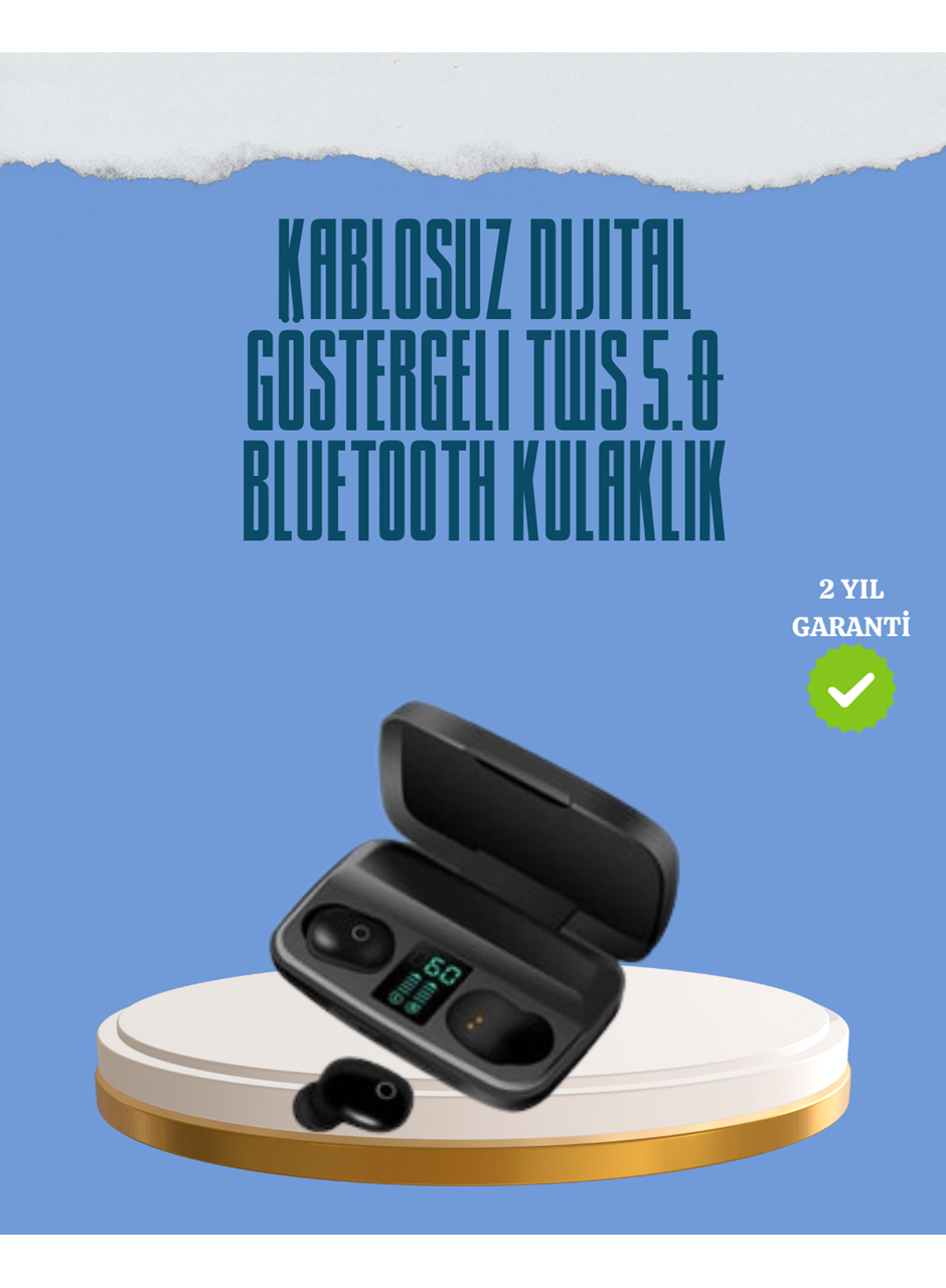 10 Metre Çekim Mesafeli Hafif Tasarımlı Bluetooth Kulaklık ve Şarj Kutusu Seti