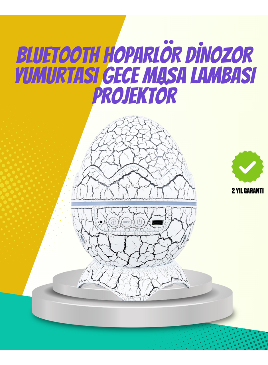 Çocuk Odası İçin Galaxy Projektör + Beyaz Gürültü + Uzaktan Kumandalı