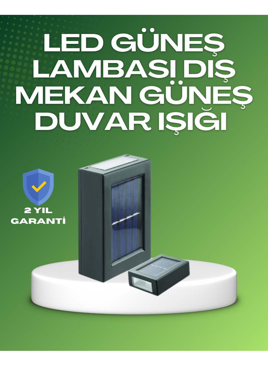 Dış Mekan Güneş Paneli ile Aydınlatma Lambası