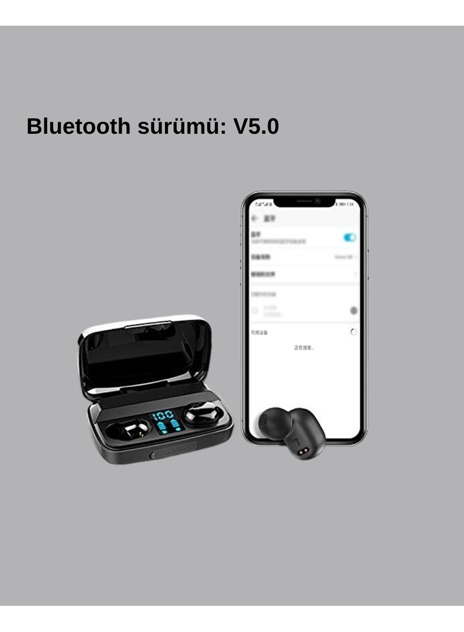 A10s TWS Bluetooth 5.0 Kulaklık – Powerbank’li Şarj Kutusu, Dokunmatik Kontrol, Gerçek Stereo