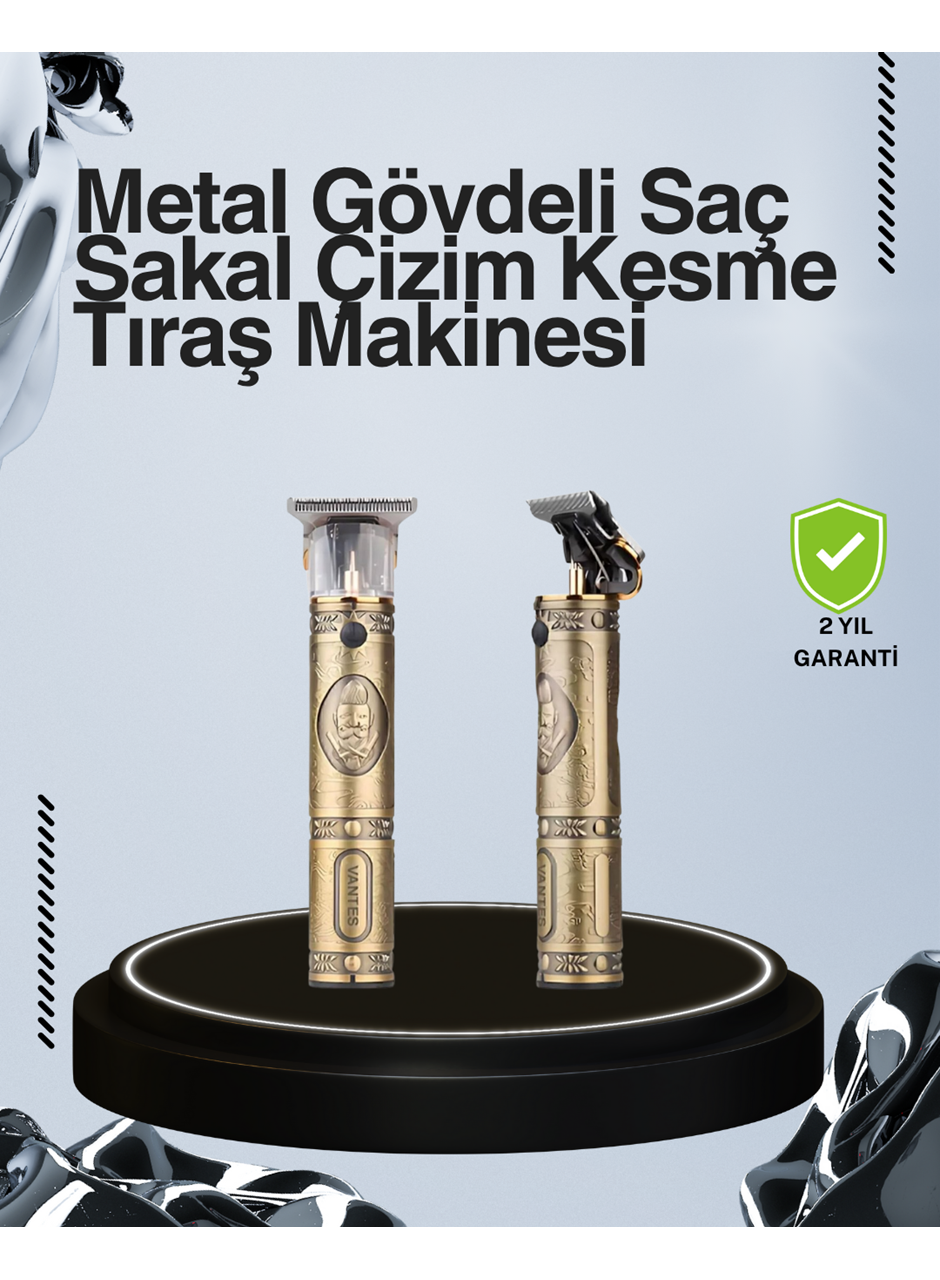 Kompakt Tasarımlı, Uzun Pil Ömürlü Saç Sakal Kesme Makinesi