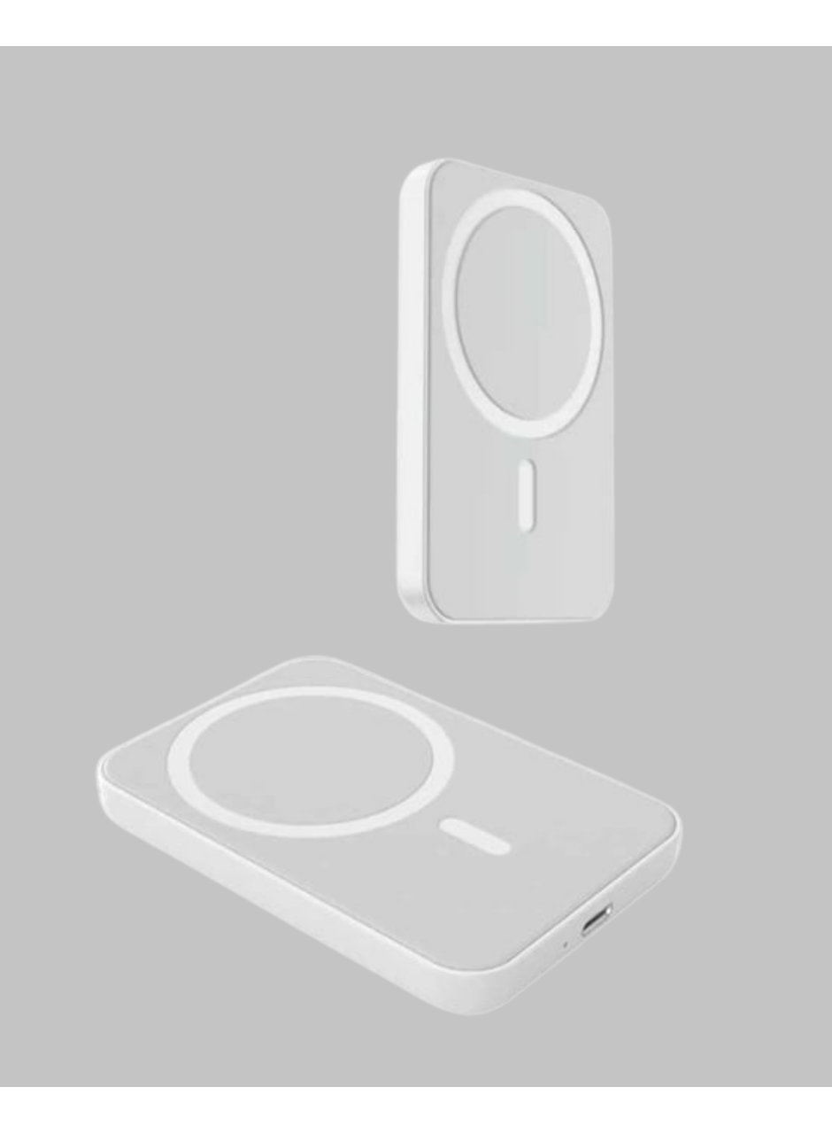 Manyetik Kablosuz Powerbank – iPhone 12/13/14/15 Uyumlu, Hızlı Şarjlı, Ultra Hafif