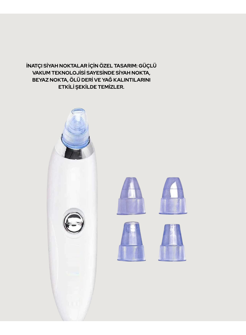 Güçlü Vakumlu Siyah Nokta Temizleyici – Cilt Pürüzlerini Gideren - Lisinya