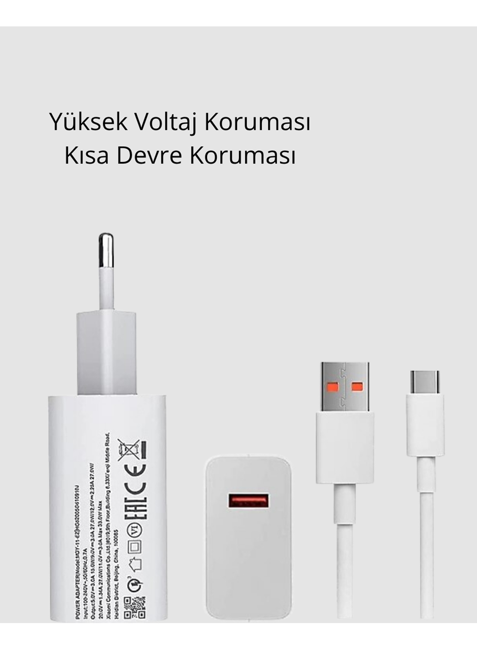 Turbo 120W Hızlı Şarj Cihazı – Kısa Devre ve Akım Koruma Özellikli