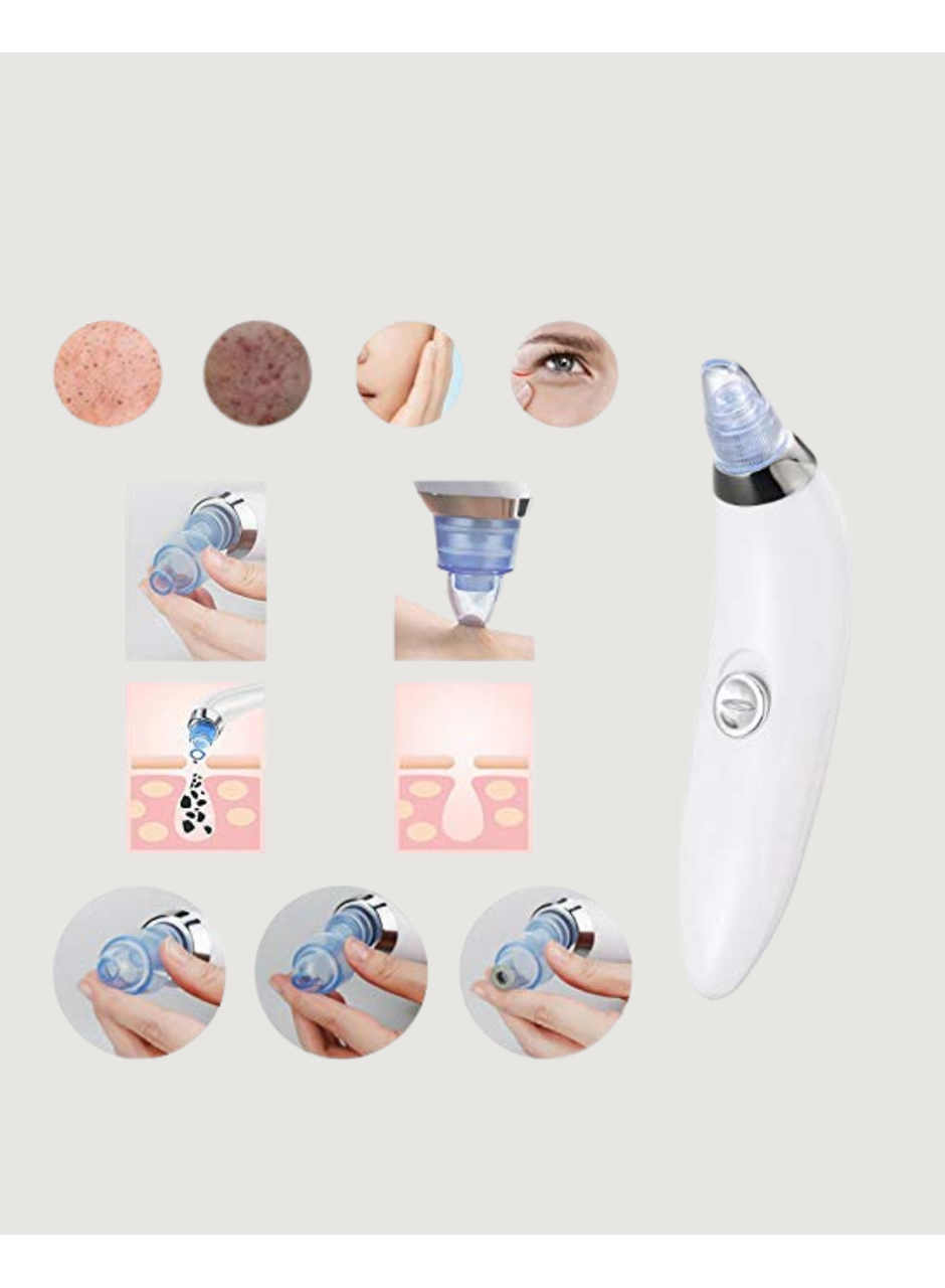 Gözenek Açıcı Buhar Etkili Vakumlu Siyah Nokta Temizleyici – Farklı Cilt Tiplerine Uygun - Lisinya