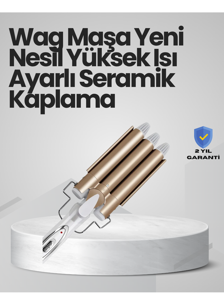 Bukle Saç Maşası – Kolay Kullanım, Sağlıklı Bukleler yüksek ısılı