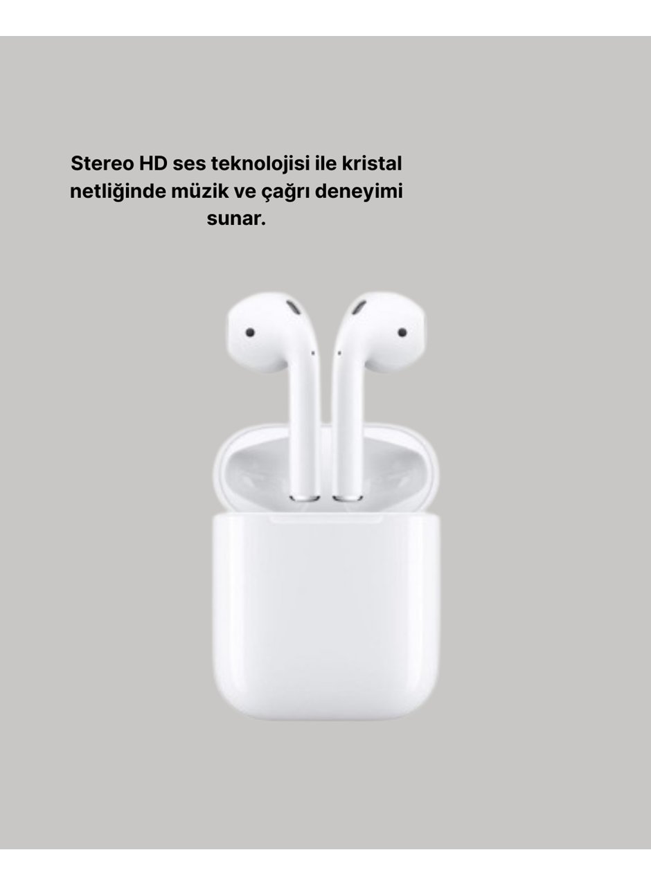 Dokunmatik Kontrollü 2. Nesil Bluetooth 5.0 Uzun Pil Ömürlü Kulaklık