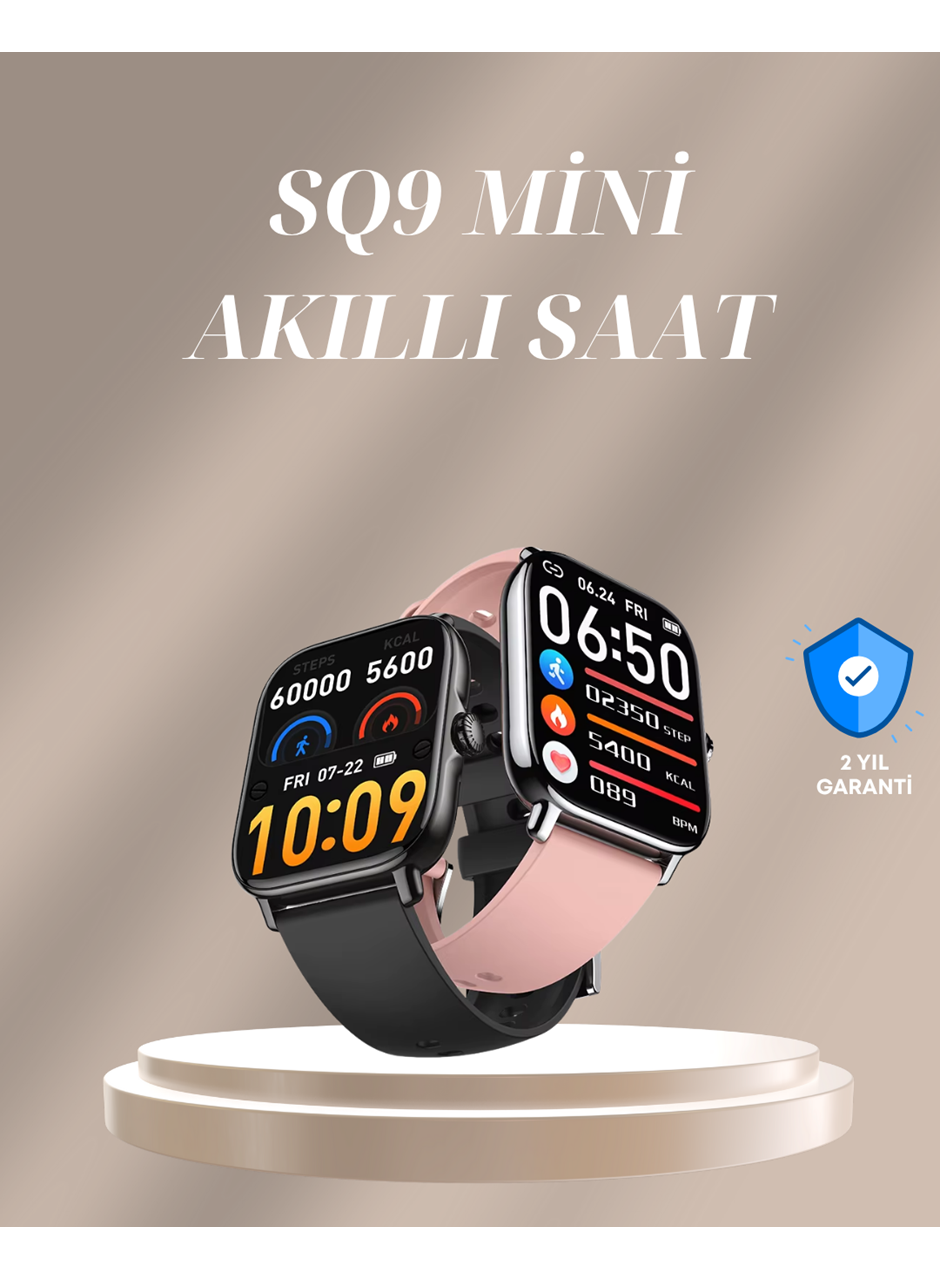 IP67 Suya Dayanıklı AMOLED Akıllı Saat Bildirim ve Sağlık Takip Özellikli