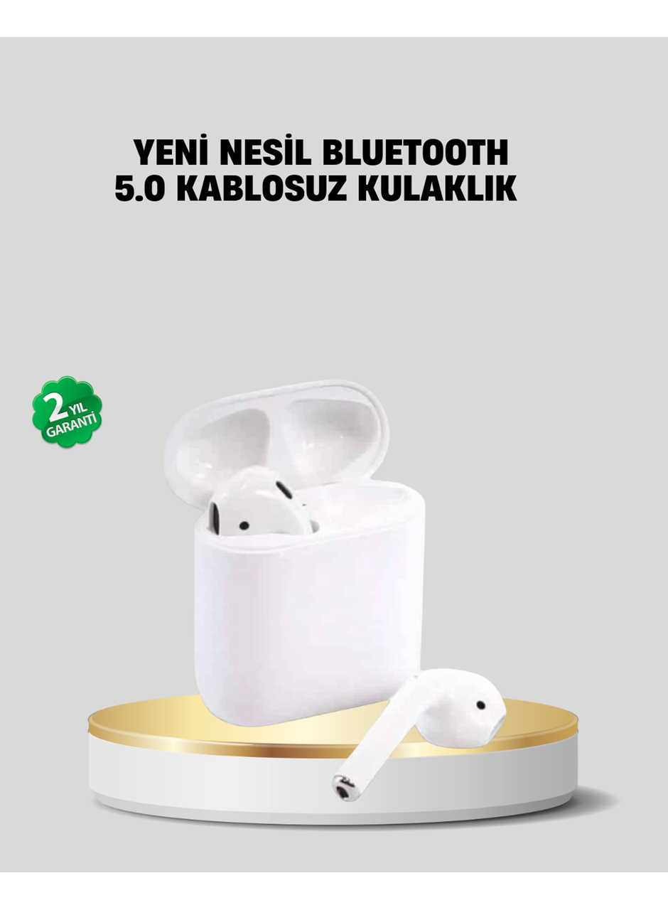 2. Nesil Bluetooth 5.0 Kablosuz Kulaklık Su Geçirmez HD Ses