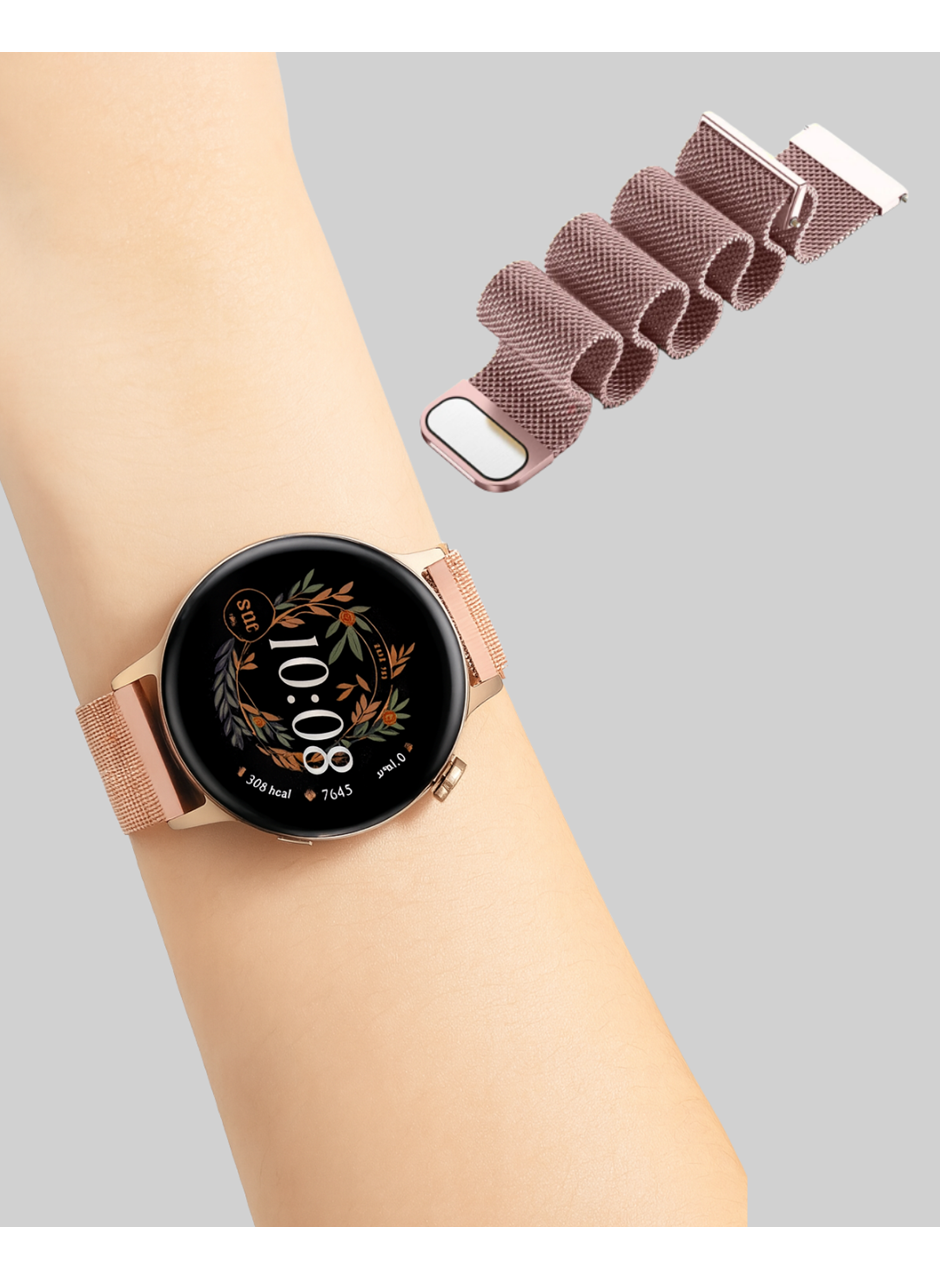 Akıllı Saat – Bluetooth 5.0, Suya Dayanıklı, Kablosuz Şarj