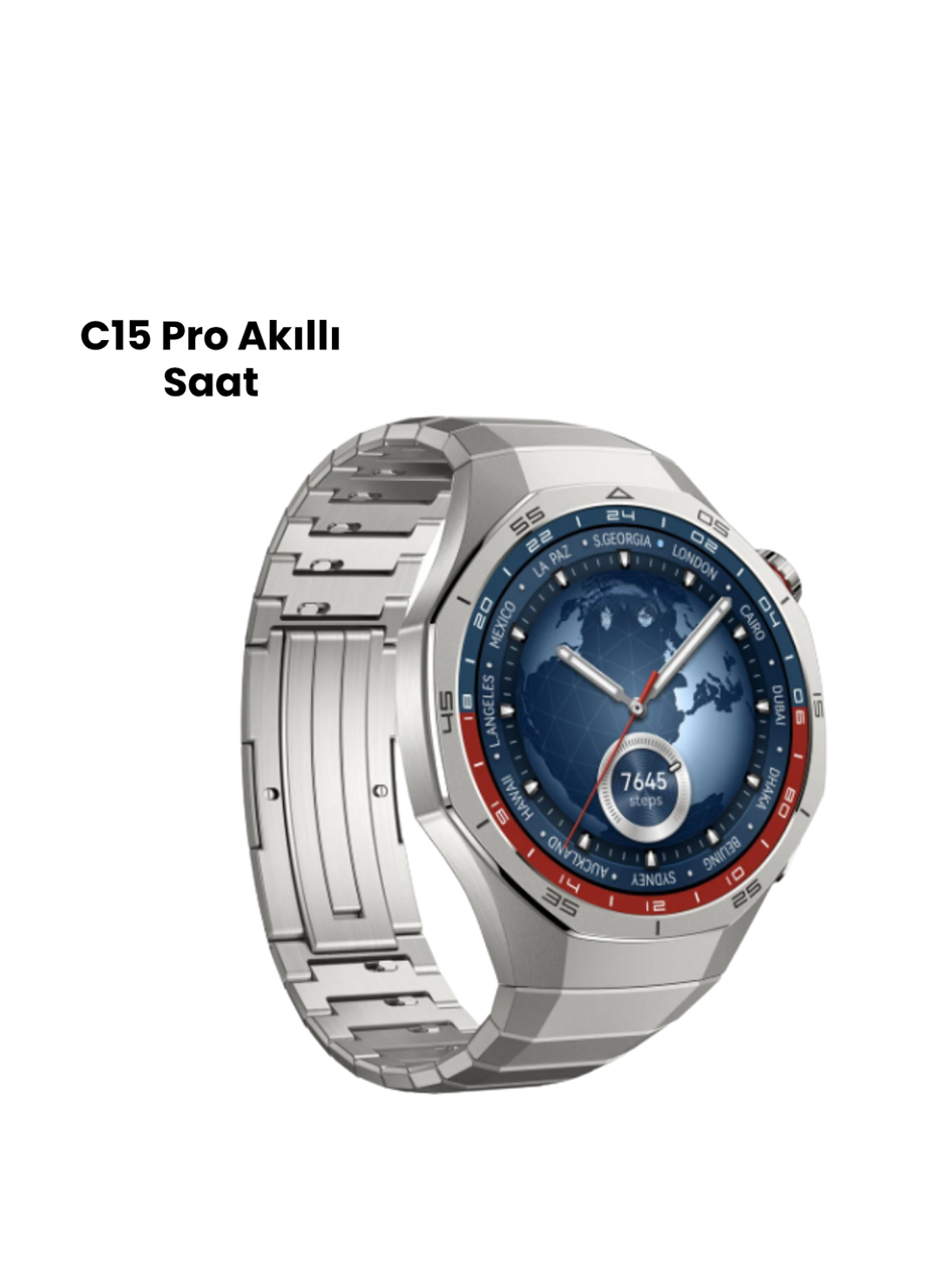 C15 PRO AKILLI SAAT