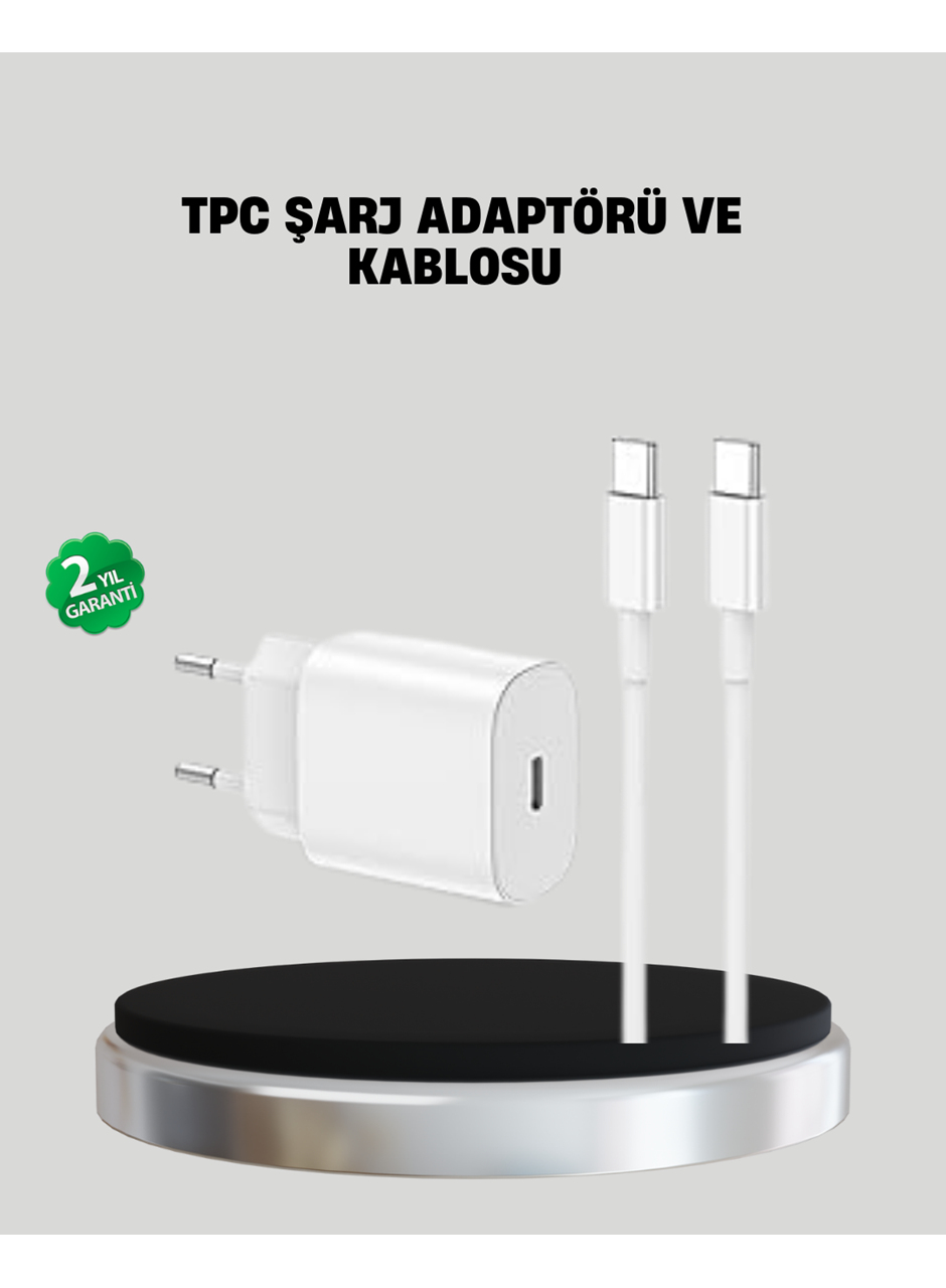 iOS Uyumlu 20W USB-C Hızlı Şarj Cihazı Telefon ve Tablet İçin