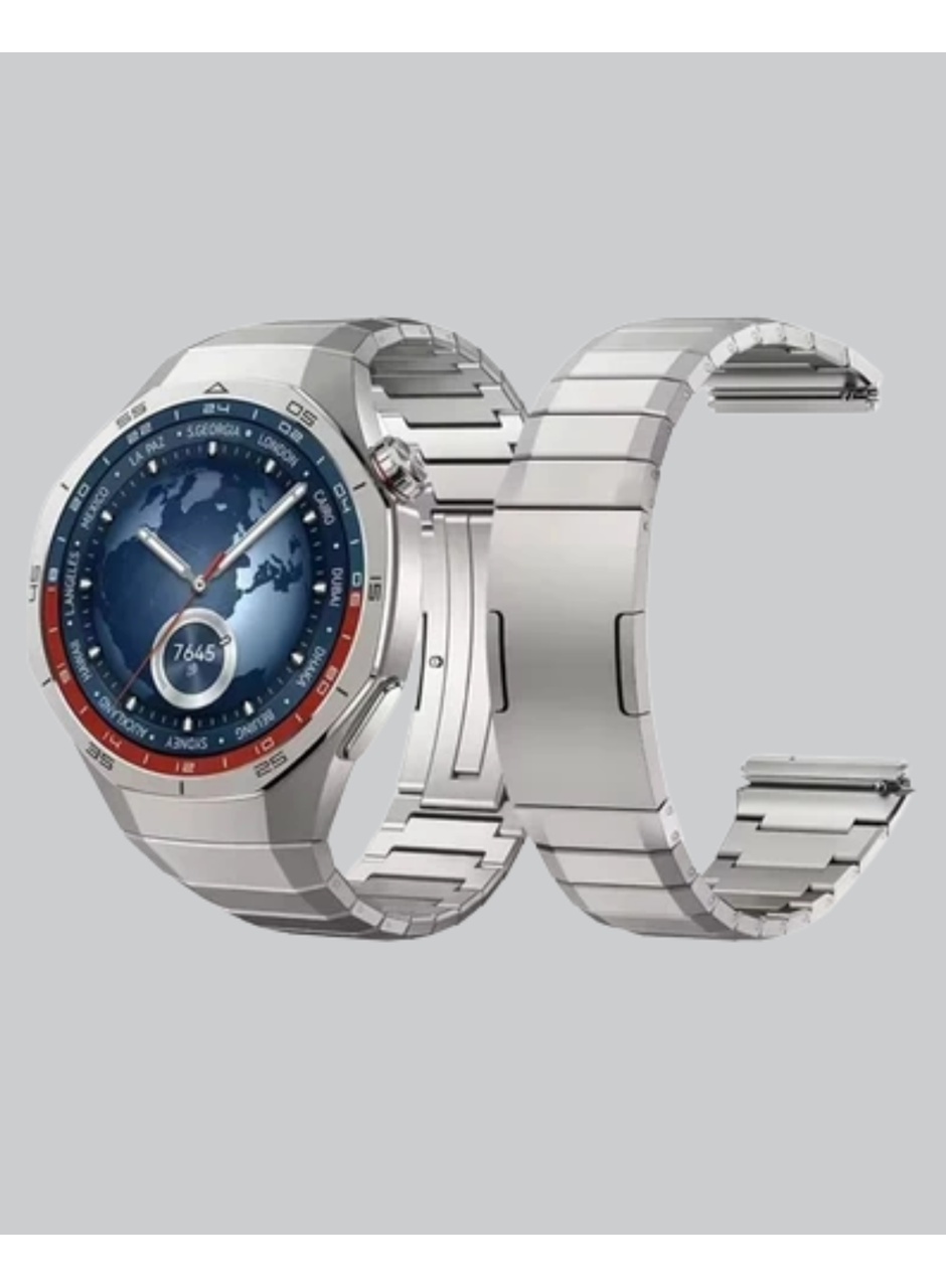 Gümüş Akıllı Saat 46mm Kasa