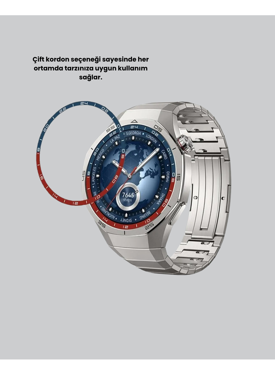 Gümüş Akıllı Saat 46mm Kasa