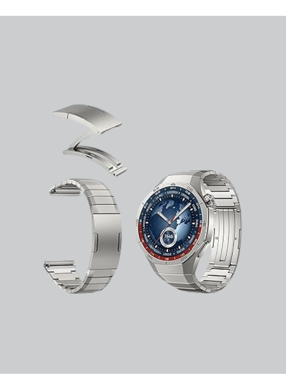 Gümüş Akıllı Saat 46mm Kasa