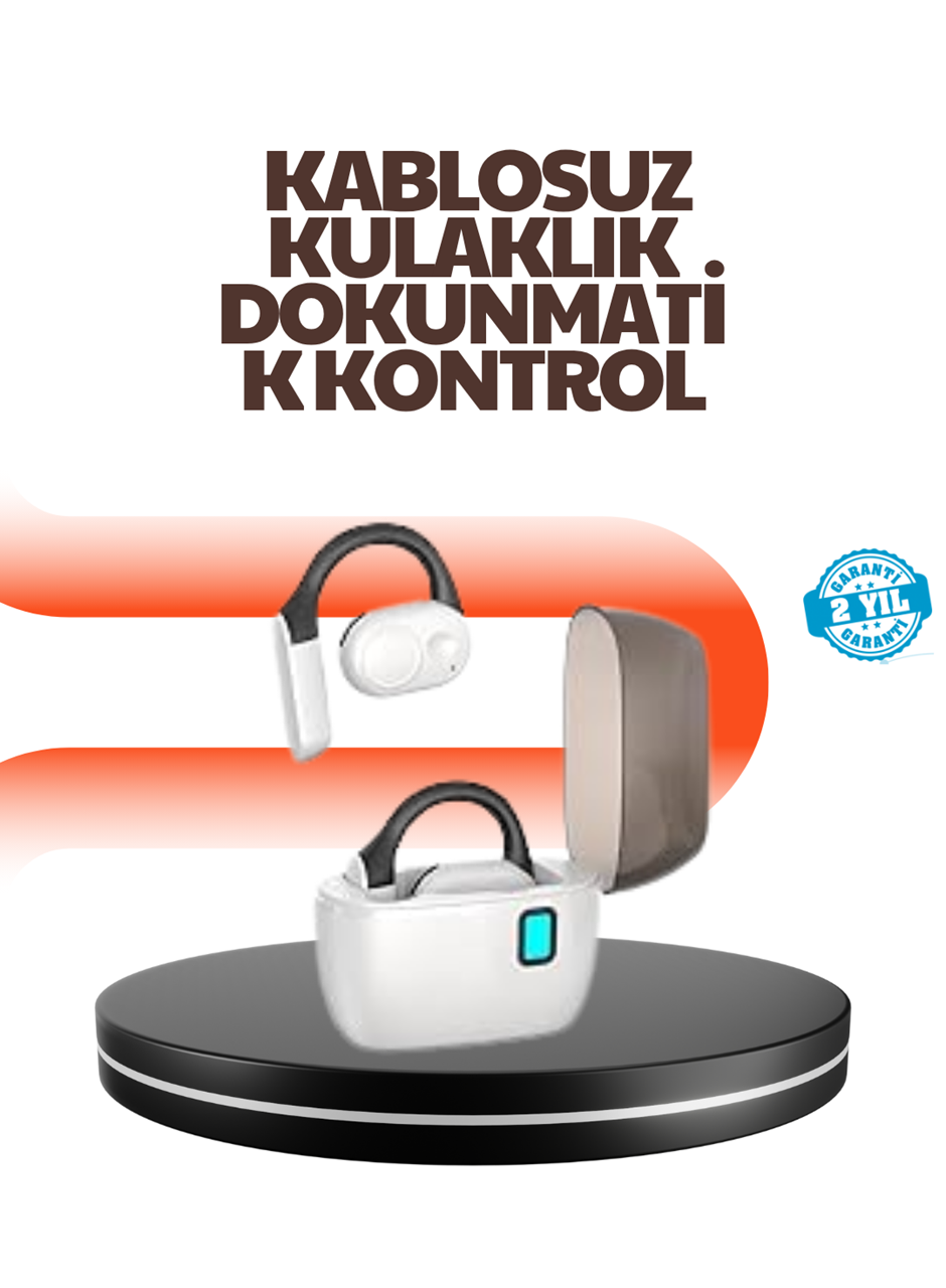 Bluetooth 5.0 Kulak İçi Kulaklık – Güçlü Bas, Uzun Pil Ömrü, Şarj Kutulu Tasarım