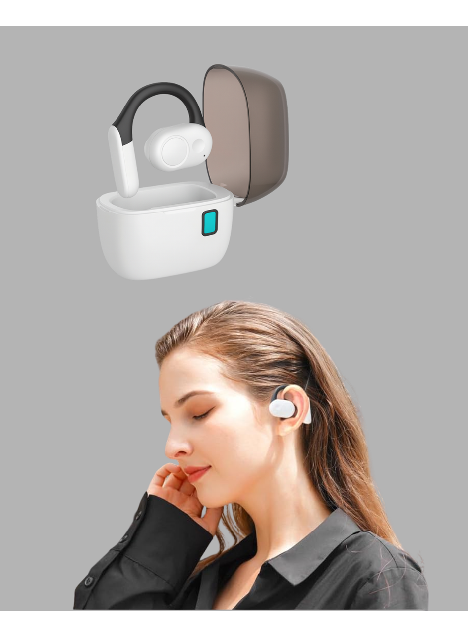 Bluetooth 5.0 Kulak İçi Kulaklık – Güçlü Bas, Uzun Pil Ömrü, Şarj Kutulu Tasarım