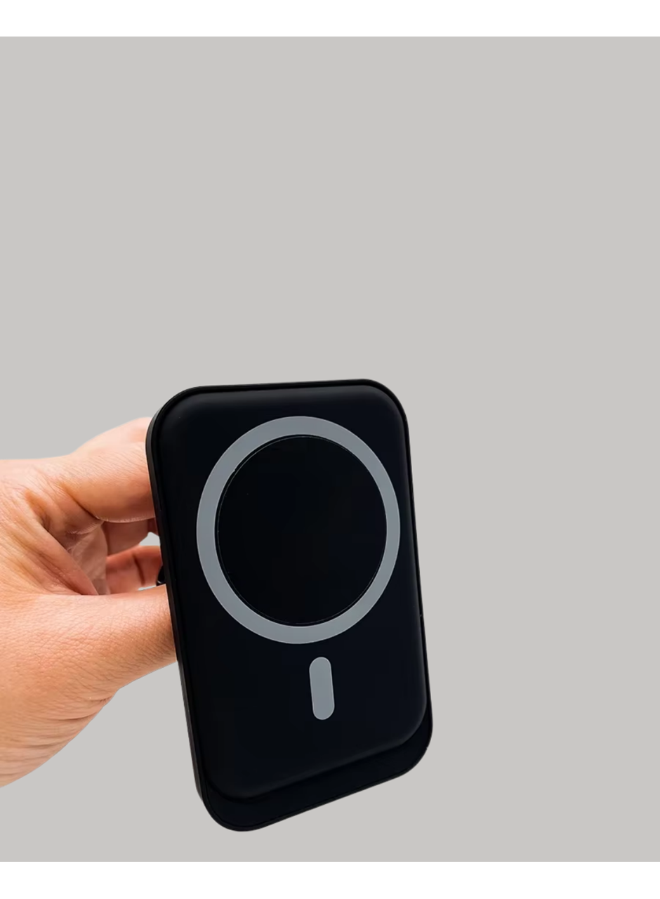 360° Döner Başlıklı MagSafe Araç Telefon Tutucu 15W Güvenli Kablosuz Şarj