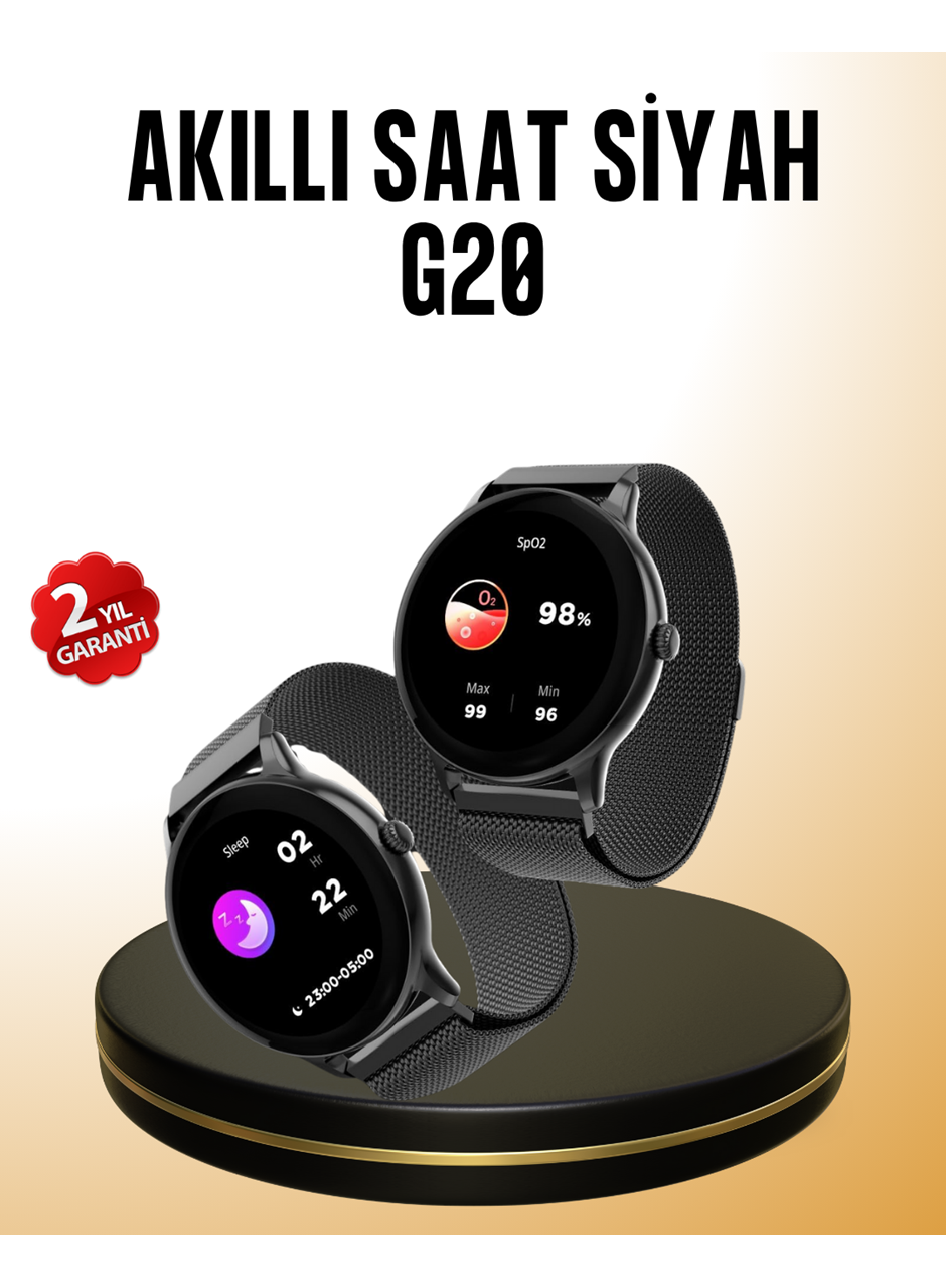 Bluetooth Akıllı Saat G20 Mini – Adım Sayar, Kalori Ölçer, Kalp Atışı Takibi