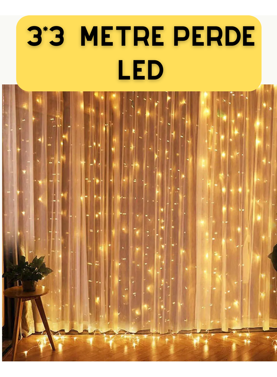 Şelale Tasarımlı Perde LED – Düğün ve Özel Gün Işıkları