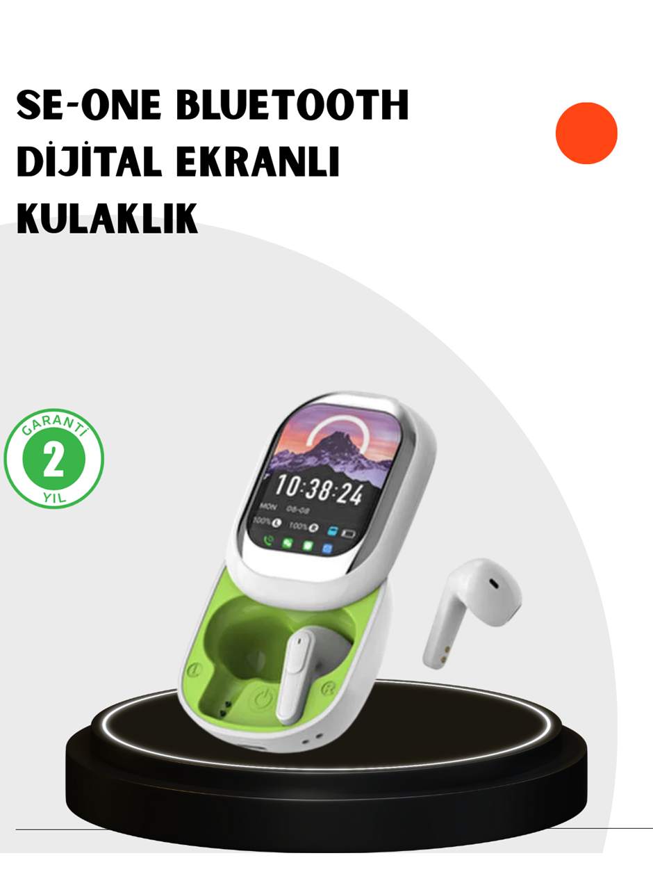 Kayar Kapaklı Şarj Kutusu Ve Dokunmatik Ekranlı Bluetooth Stereo Kulaklık