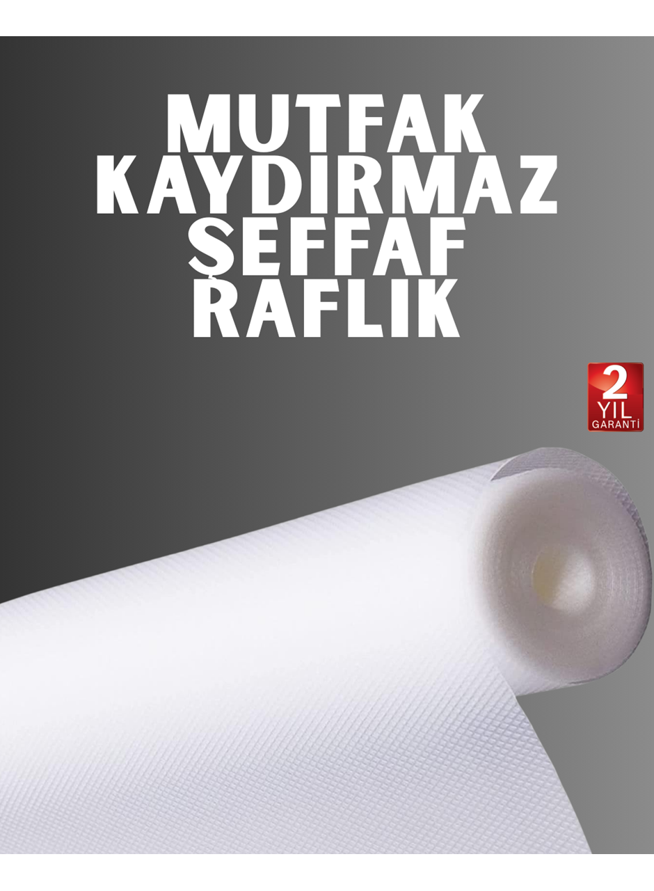 Kesilebilir şeffaf raflık çekmece kaplaması mutfak için