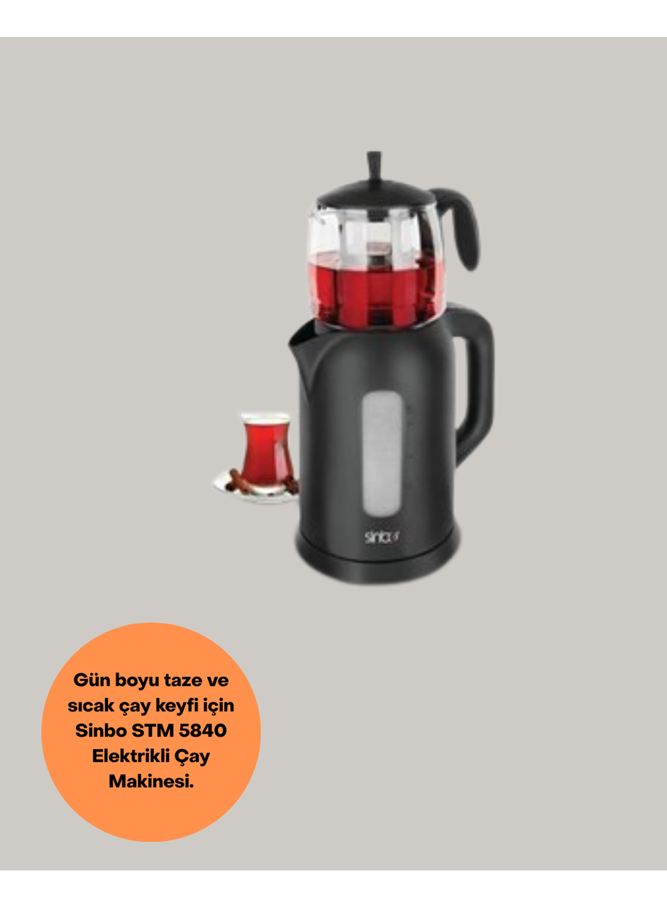 STM 5840 Elektrikli Çay Makinesi