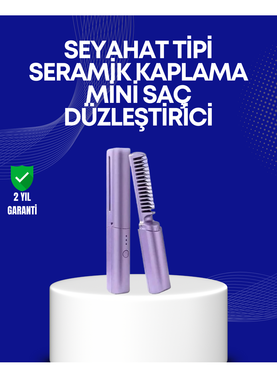 USB Şarjlı Kablosuz Saç Düzleştirici – Hızlı ve Pratik