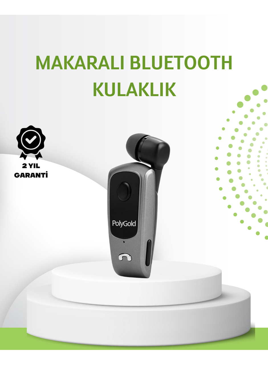 10 Saat Konuşma Süreli Klipsli Bluetooth Kulaklık