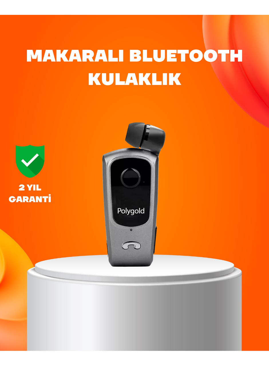 Klipsli Tasarımlı Bluetooth Kulaklık Uzun Pil Ömrü