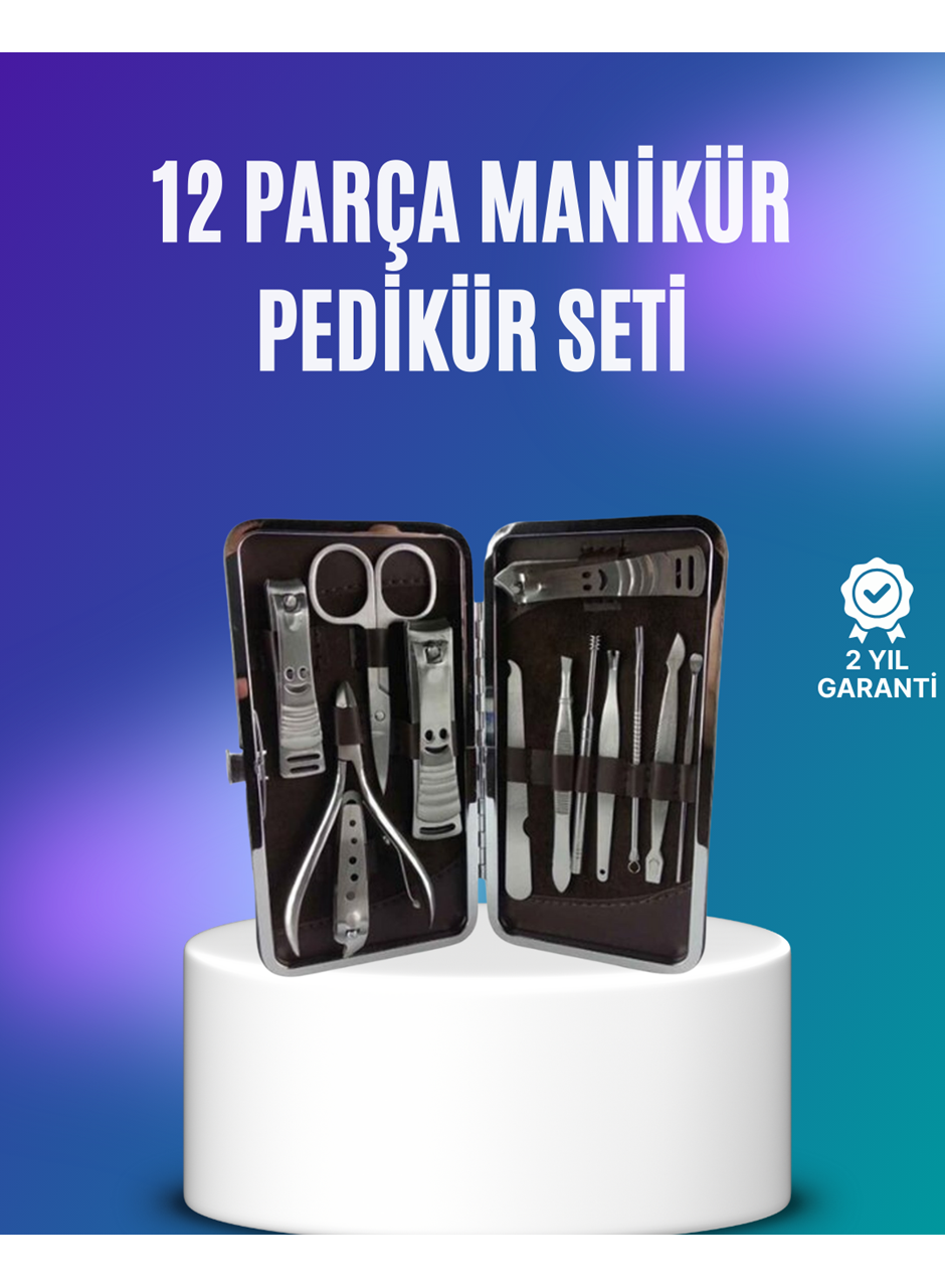 El ve Ayak Bakımı İçin Profesyonel 12 Bakım Seti