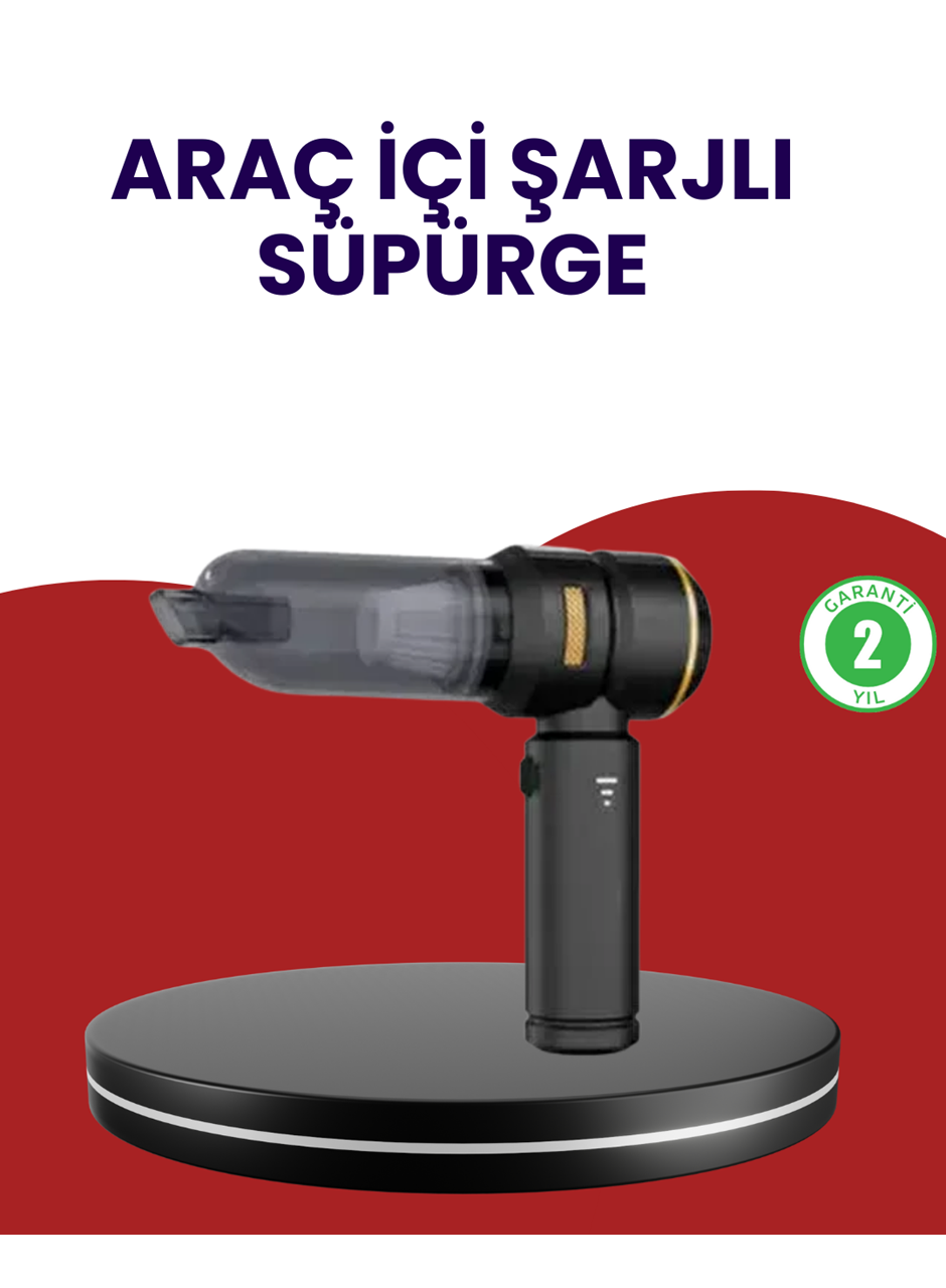 Yüksek Performanslı Araç İçi El Süpürgesi