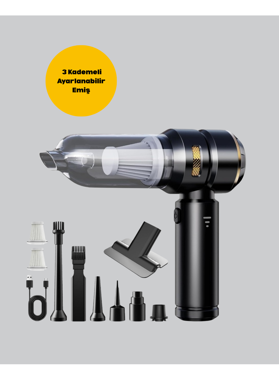 Yüksek Performanslı Araç İçi El Süpürgesi