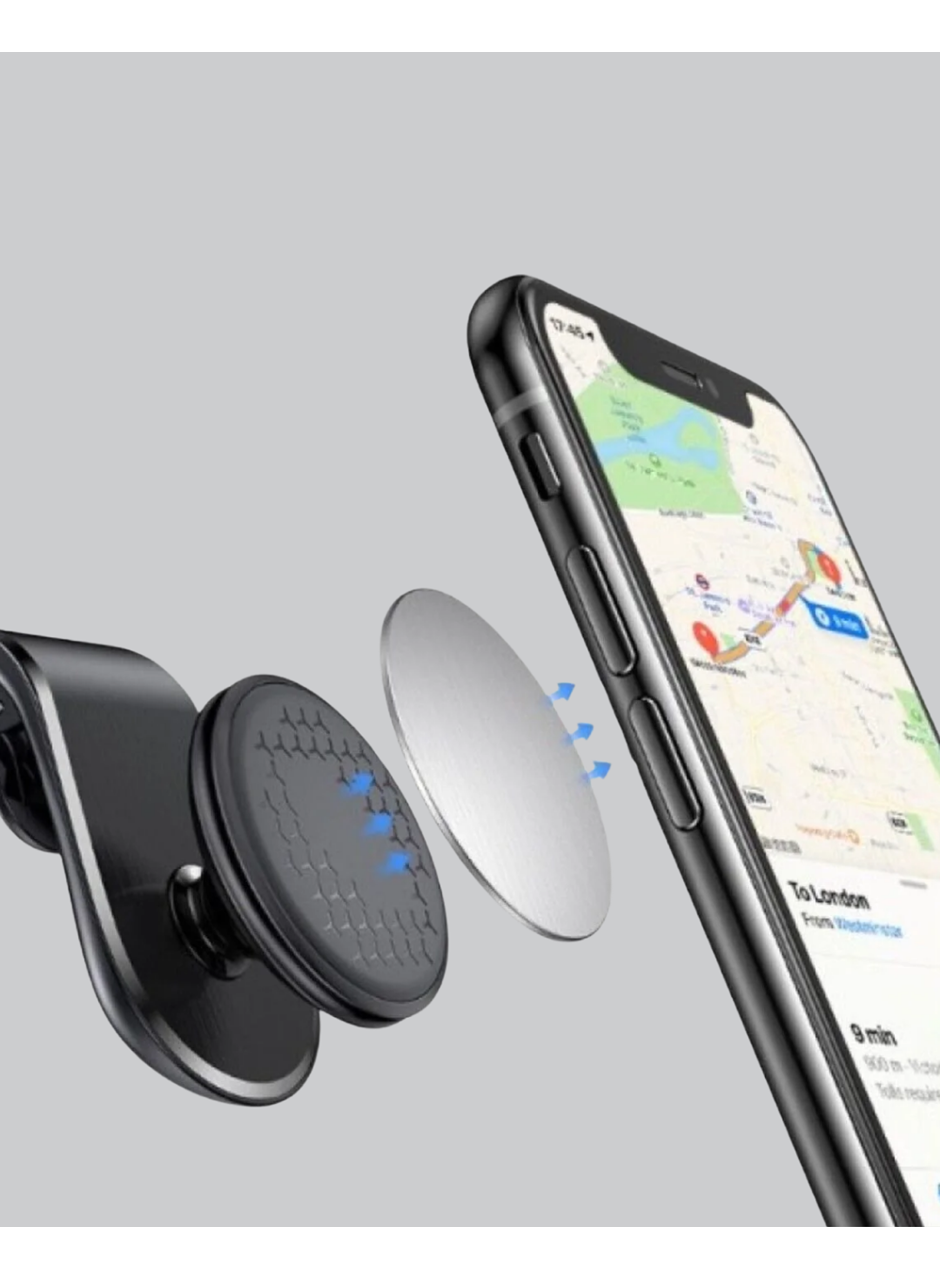 Mini Manyetikli Araç Telefon Tutucu