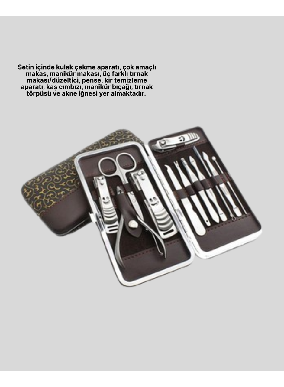 Tüm İhtiyaçlara Uygun Taşınabilir Manikür & Pedikür Seti