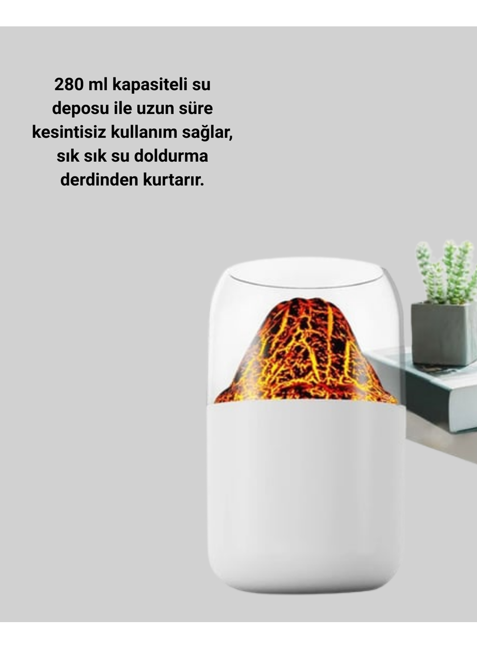 Şık Tasarımlı Aromaterapi ve Nemlendirici Cihaz