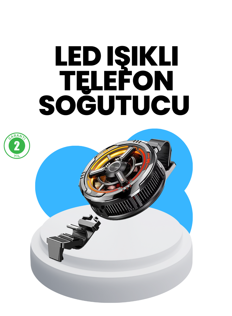 Oyun Performansını Artıran Taşınabilir Telefon Soğutucu