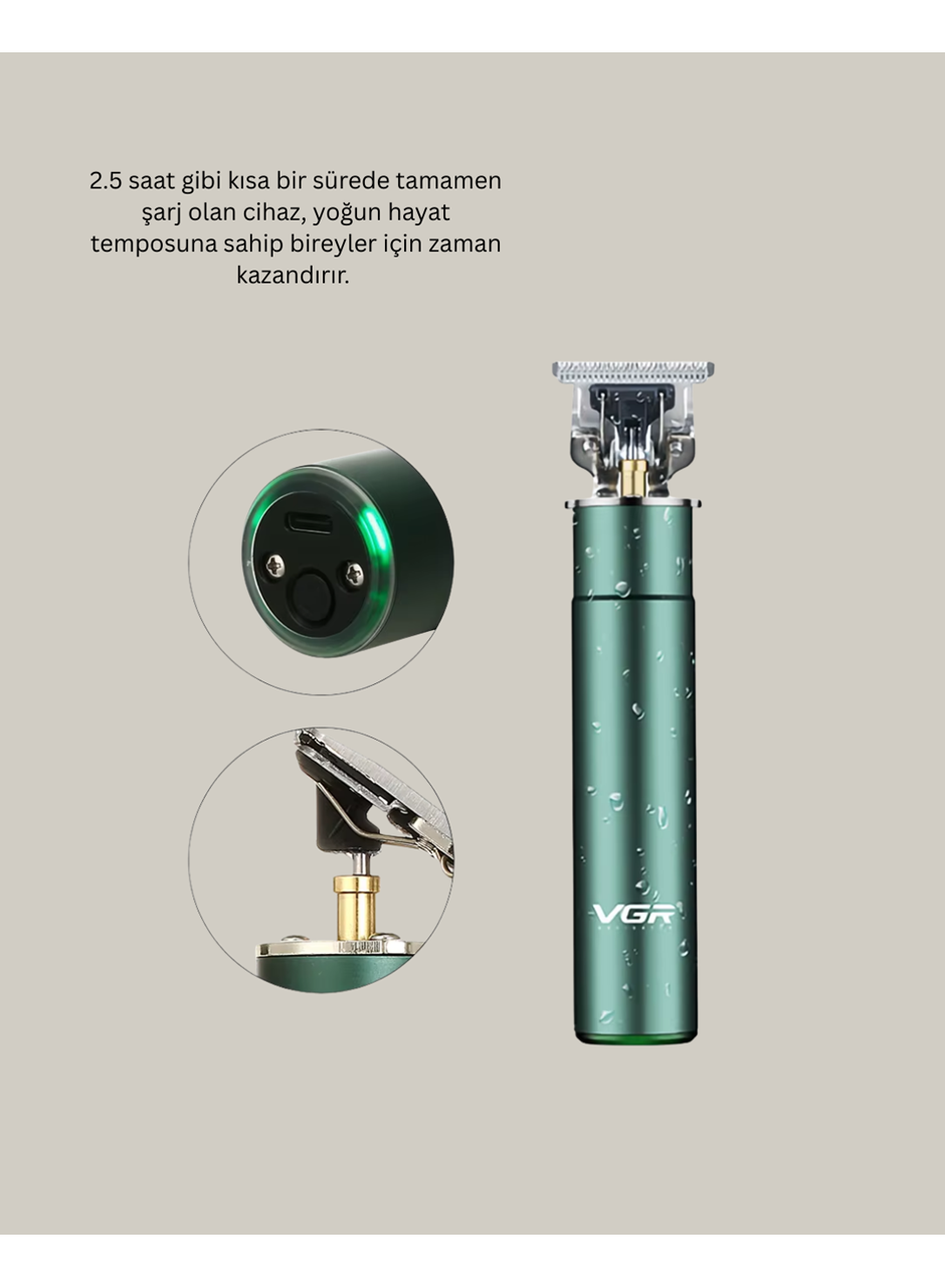 Ergonomik Tasarımlı Dayanıklı Metal Gövdeli Saç Kesme Makinesi