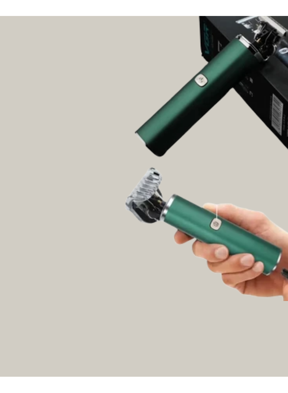 Ergonomik Tasarımlı Dayanıklı Metal Gövdeli Saç Kesme Makinesi