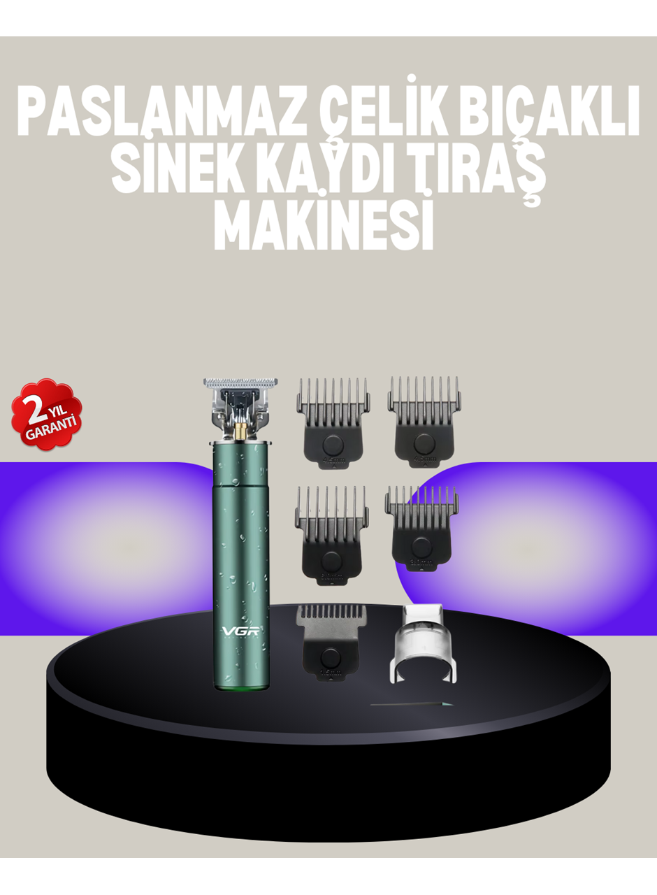 4 Limit Taraklı IPX5 Su Geçirmez Saç Kesme Makinesi