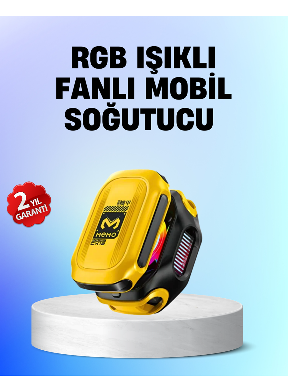 Yarı İletken Çipli RGB Işıklı Telefon Soğutucu