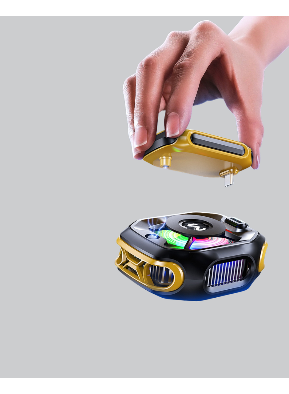 Yarı İletken Çipli RGB Işıklı Telefon Soğutucu