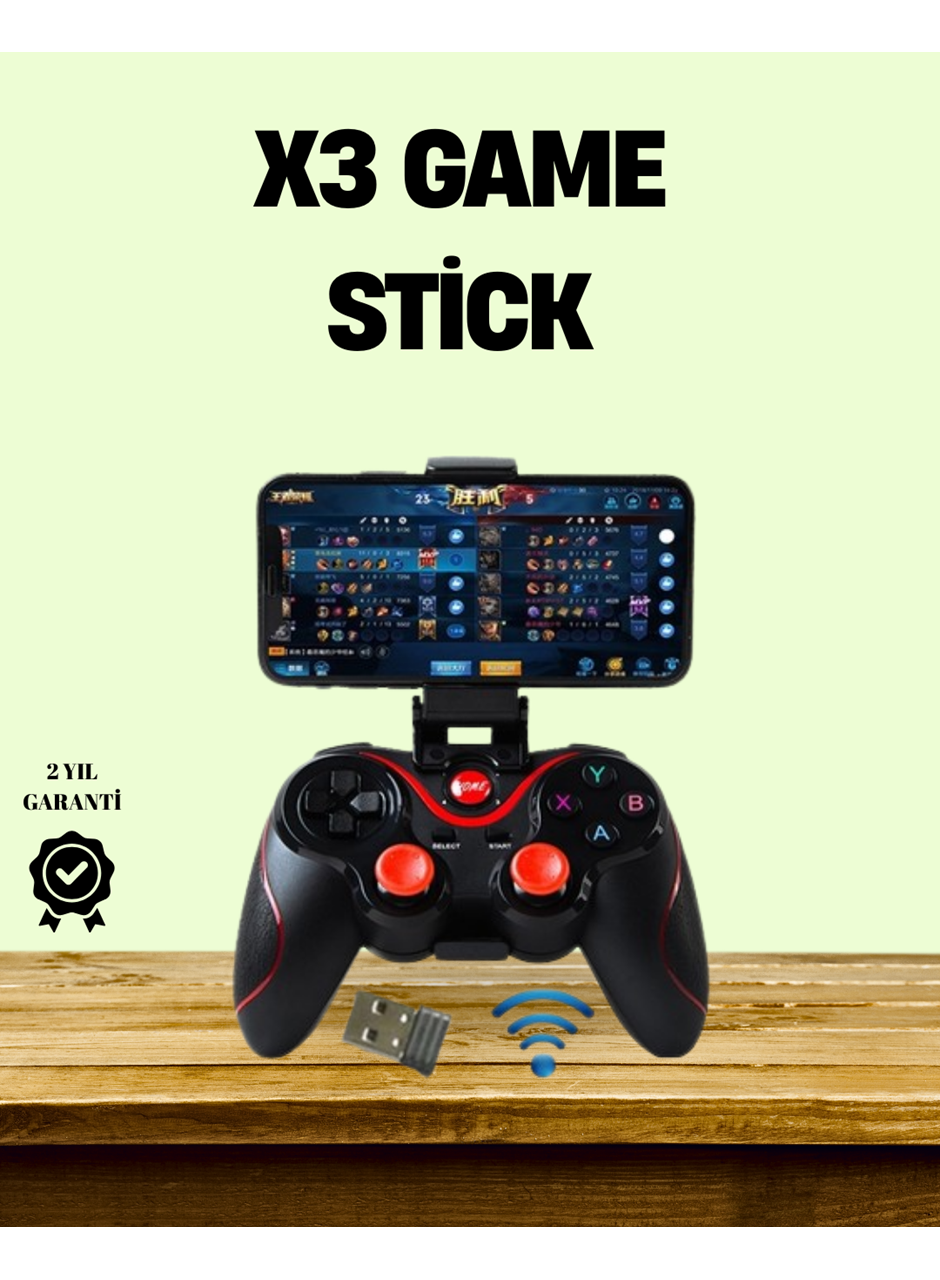 Ergonomik Tasarımlı Şarjlı Kablosuz Gamepad