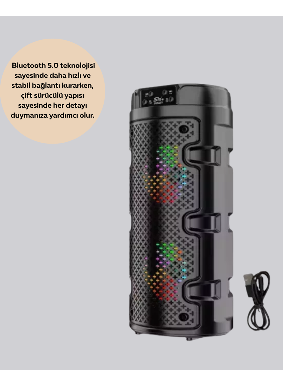 Uzun Pil Ömrü Sunan Kablosuz Bluetooth Hoparlör