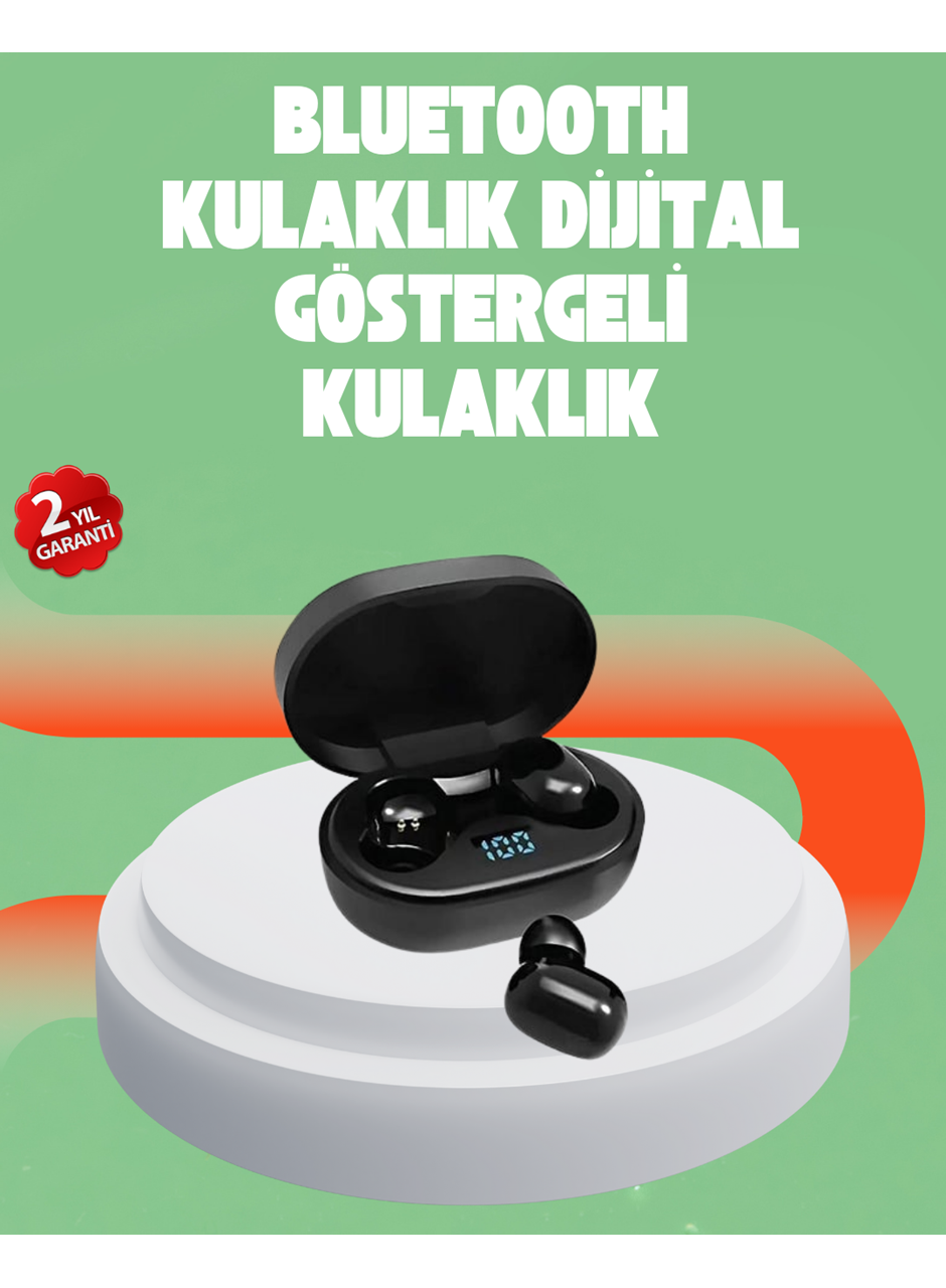 Bluetooth 5.0 Kulaklık – LED Ekranlı Şarj Kutusu