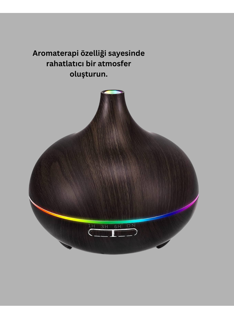 550ML Ultrasonik Hava Nemlendirici ve Aromaterapi Difüzörü