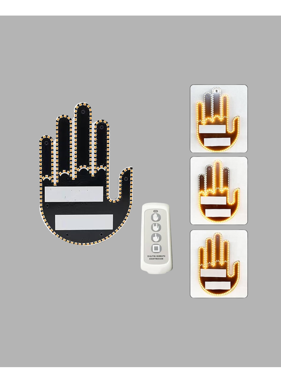 Uzaktan Kumandalı Çok Fonksiyonlu Araç Led Işığı