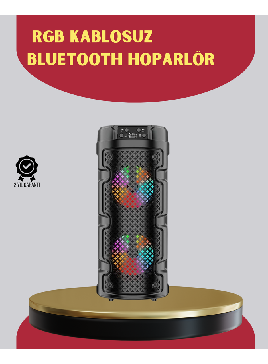 Çift Sürücülü Taşınabilir Kablosuz Hoparlör