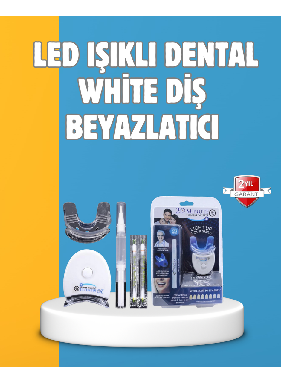 Mavi Işık Teknolojisi ile Güvenli Diş Beyazlatıcı Sistem